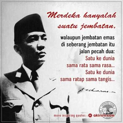 24 Kata Bijak Mutiara Soekarno