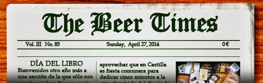 Dominical de noticas sobre cerveza. Pulsa aquí si no te carga para leer el periódico