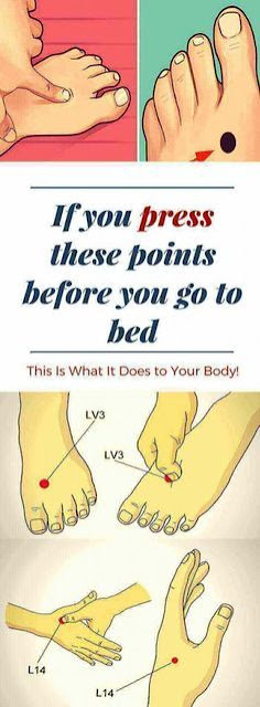 If You Press This Point on Your Foot Before Bed, This Is What It Does to Your Body!