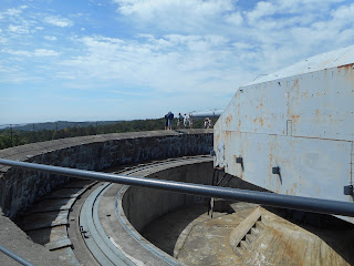 The gun at Movik Fort, Norway, built by the Germans in WW2 to protect the Baltic