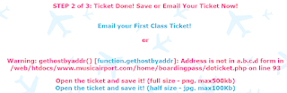 Email Save Ticket