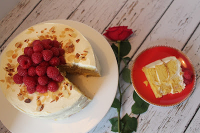 Orange, almond and mascarpone layer cake (gluten free)