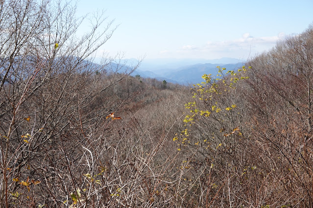 岡山県真庭市の蒜山下徳山 蒜山大山スカイラインからの眺望