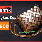 Tas Gold Dari Kerajinan Daur Ulang Plastik Bekas Limbah Bungkus Kopi Fresco | Unik&Mudah!