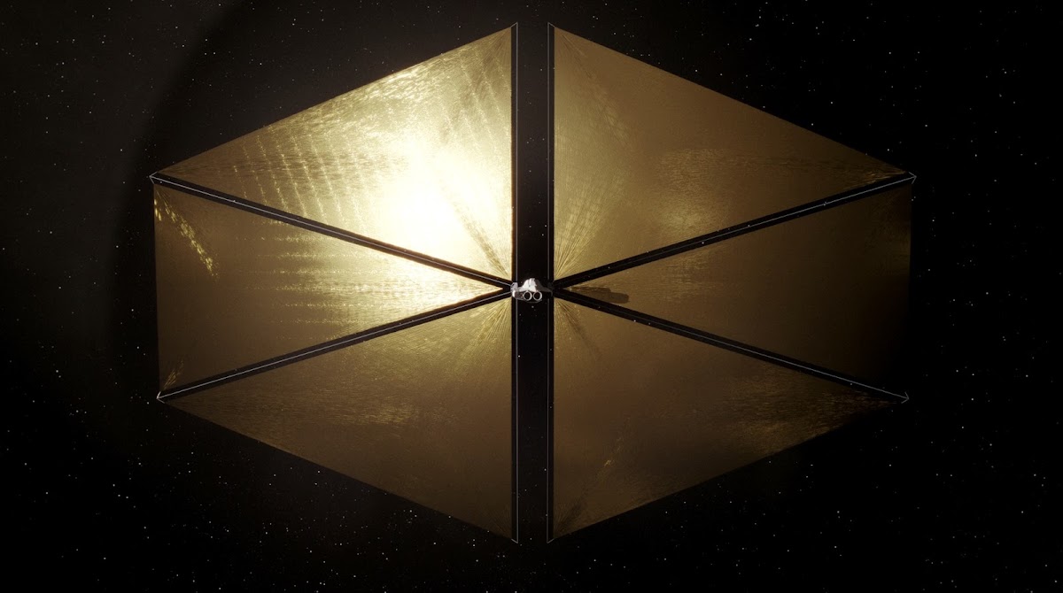 NASA's Sojourner spaceship deploying solar sails in season 3 of 'For All Mankind' TV series