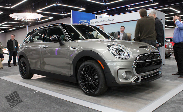 The '16 MINI Clubman is huuuuuge