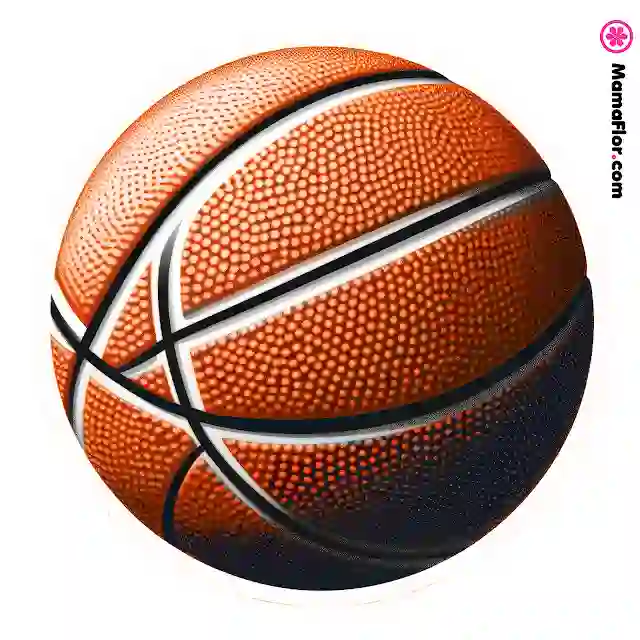 Vector de pelotas de baloncesto