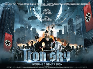 Iron Sky UK movie quad poster