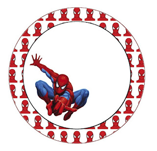 Spiderman Party, Toppers or Free Printable Candy Bar Labels.