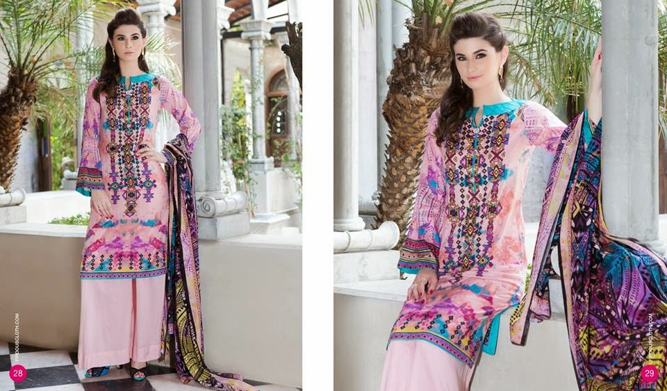 Firdous summer dresses collection 