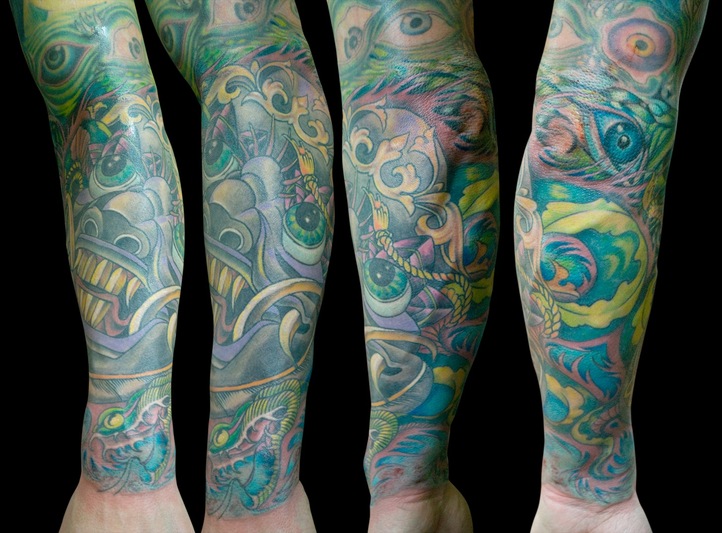 Forearm Sleeves Tattoo