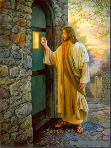 JESUS TOCANDO LA PUERTA