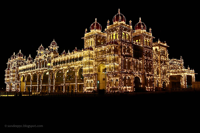 Mysore Palace Illuminated