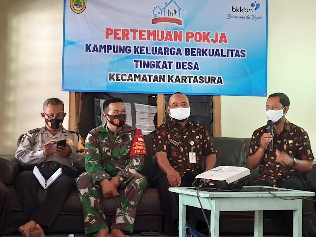 Pertemuan Pokja Kampung KB Sukseskan Program Keluarga Berencana untuk SDM berkualitas