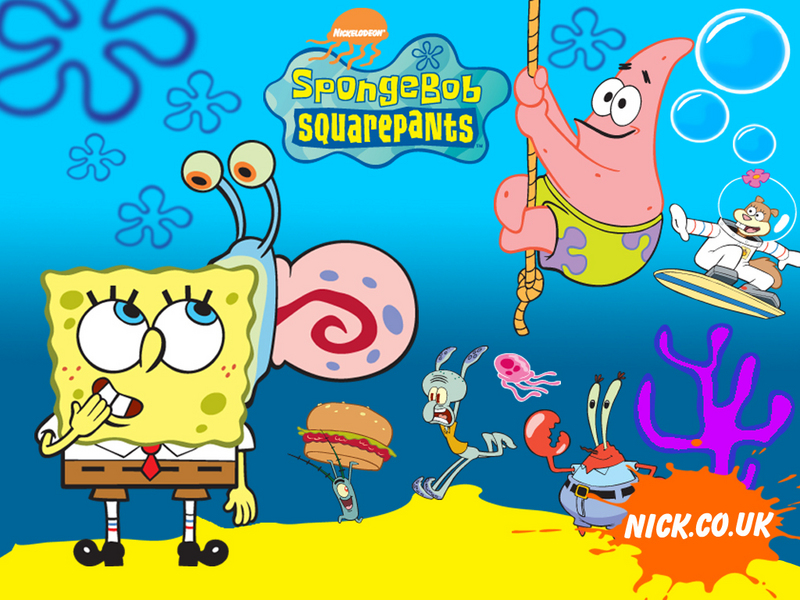 Spongebob and friends  Dunia cerita dan Game