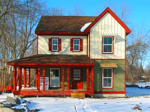 houses that look like people. At least they look like homes
