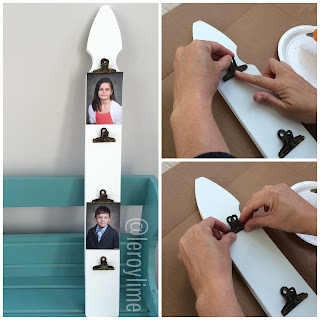 DIY School Photo Display - LeroyLime