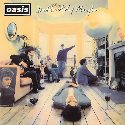 Oasis Definitely Maybe album cover art