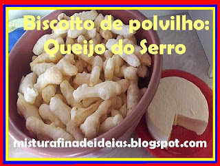 Receita de biscoito de polvilho queijo do Serro