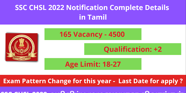 SSC CHSL Recruitment 2022 Out: 4500 Vacancies | Check Exam Dates & Eligibility