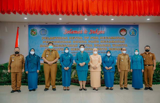 TP PKK Kecamatan Diminta Dukung Program Pemko Medan 