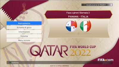 PES 2017 Graphic Mod Fantasy World Cup 2022 Qatar by G-Style