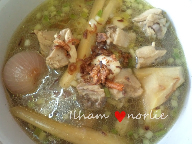 ILHAM JIWA RASAKU: SUP AYAM WANGI HERBA