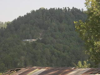 peak of forest in Mushk Puri