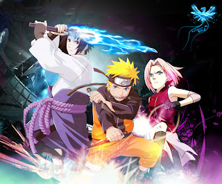 Kyubi Naruto Vs Snake Sasuke 2012 wallpapers