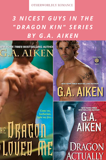 3 Nicest Guys in the Dragon Kin series by GA Aiken