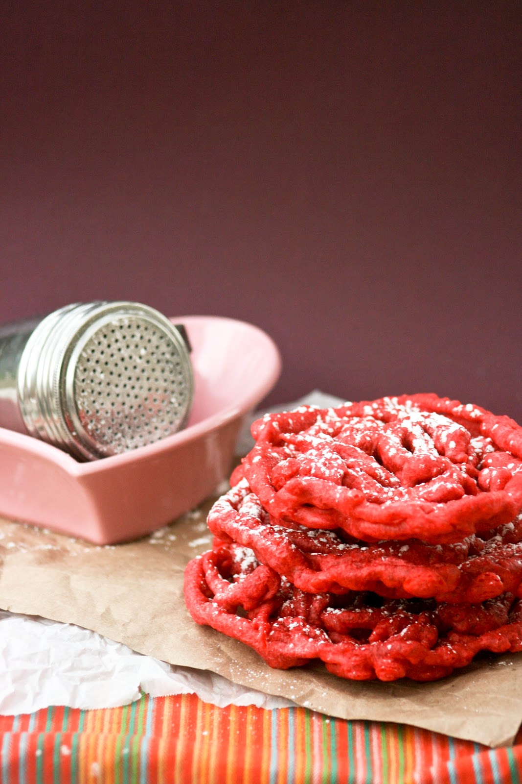 Enjoy your Memorial Day! And these Red Velvet Funnel Cakes!