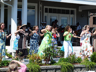 Sequim Senior Center hula group