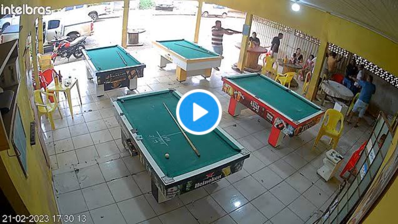 brazilian pool hall sh00ting video | brazilian shooting video viral