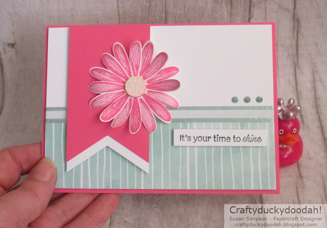 Craftyduckydoodah, Stampin' Up, Daisy Lane, Ink Stamp Share Blog Hop,