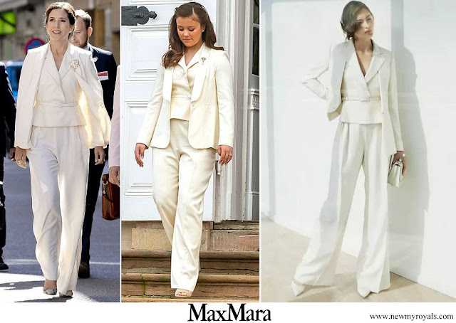 Princess Isabella wore Max Mara Panama Outfit