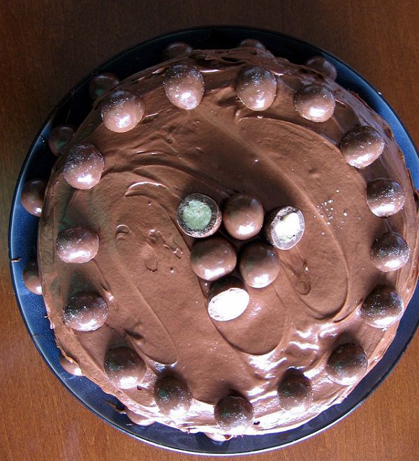 Chocolate Malted Cake