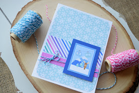 Card using Doodlebug Winter Wonderland by Jess Crafts