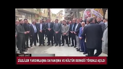  ZİLELİLER DAYANIŞMA YARDIMLAŞMA VE KÜLTÜR DERNEĞİ TURHAL'DA TÖRENLE HİZMETE AÇILDI. 