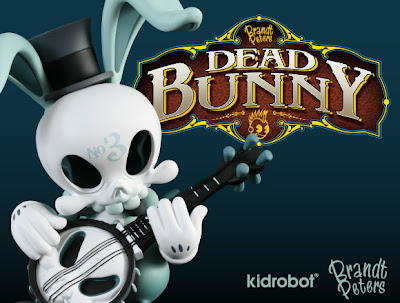 Kidrobot - Dead Bunny 6.5 Inch Vinyl Figure by Brandt Peters