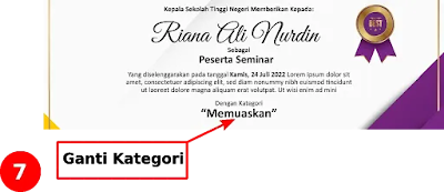 Kumpulan Contoh Sertifikat Pelatihan Dan Seminar CorelDraw