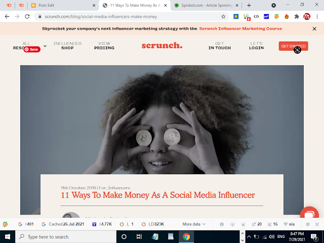 Make Money on Social Media As An Influencer