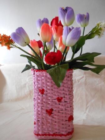 20+ Kerajinan Tangan Membuat Vas Bunga, Info Top!