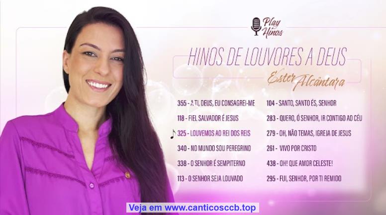 Hinos de Louvores a Deus - Ester Alcântara - Baixar Novo CD - Dez/2023