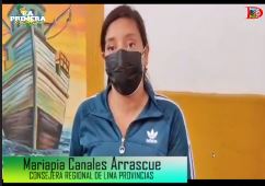 CONSEJERA REGIONAL MARIAPIA CANALES EXPONE SU PROPUESTA DECLARAR EN EMERGENCIA LA SEGURIDAD CIUDADANA EN PROVINCIAS DE HUAURA, BARRANCA, HUARAL Y CAÑETE