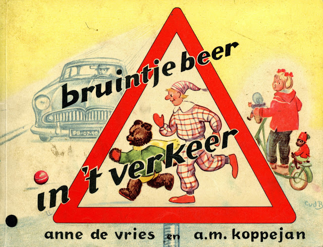 Bruintje Beer in ’t verkeer