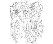 #1 Oz The Great And Powerful Coloring Page