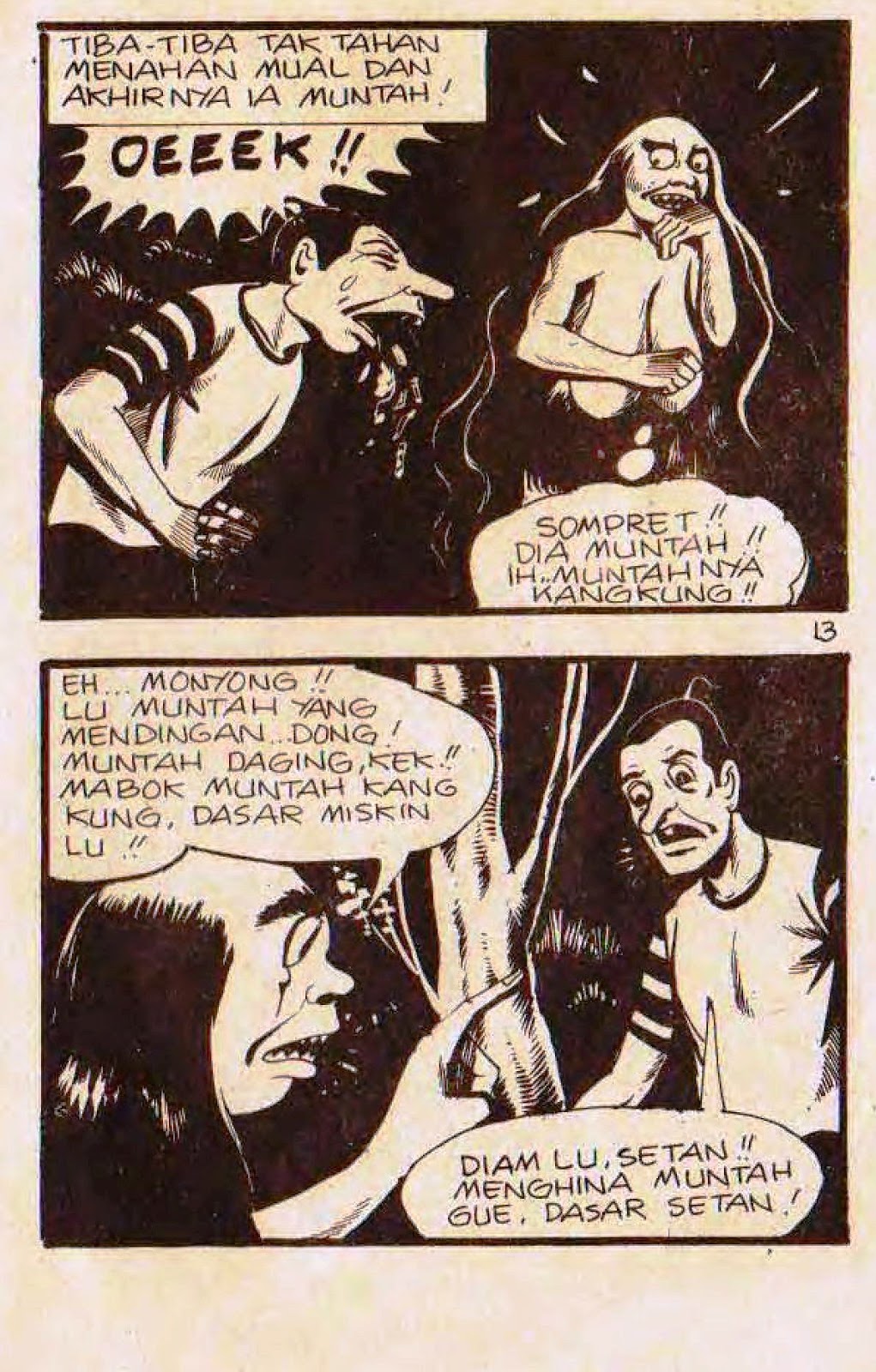 DICULIK KELONG WEWE - Baca Komik Petruk Gareng Karya 