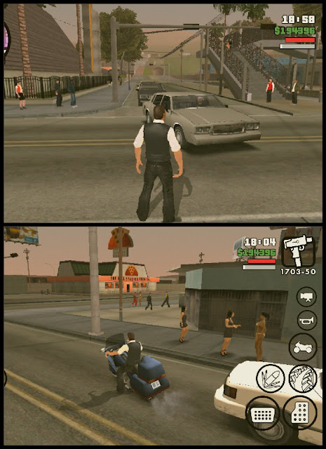 High Pedestrians populations on road Mod GTA SA Android