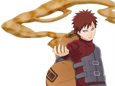 posing mood gaara