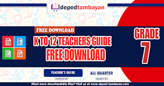 GRADE 7 K to12 Teachers Guide (TG), FREE DOWNLOAD